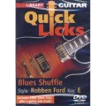 Lick Library - Quick Licks - Blues Shuffle - Robben Ford - szkoła gry na gitarze elektrycznej (DVD)