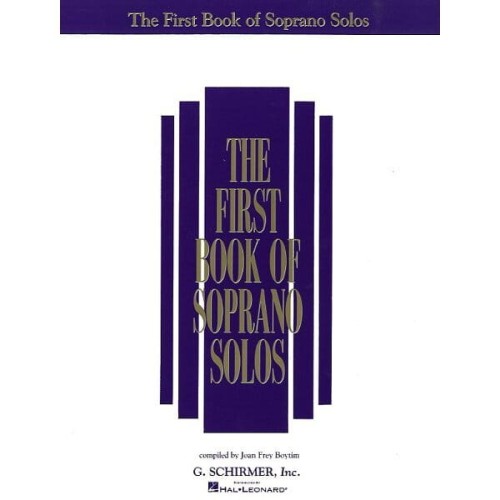 The First Book Of Soprano Solos - Joan Frey Boytim - nuty na głos solo z fortepianem