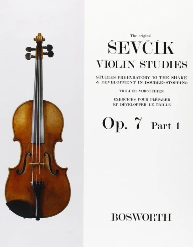 Otakar Sevcik - Violin Studies Preparatory in Double-Stopping op. 7 part 1 - ćwiczenia w pierwszej pozycji na skrzypce