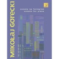 Sonata na fortepian - Mikołaj Górecki - nuty na fortepian