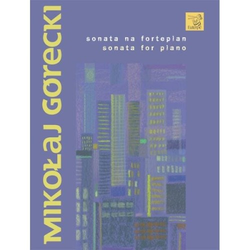 Sonata na fortepian - Mikołaj Górecki - nuty na fortepian
