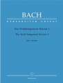 Jan Sebastian Bach - Das Wohltemperierte Klavier 1 - BWV 846-869 - Well-Tempered Clavier - klawesyn właściwie temperowany (Alfred Durr)
