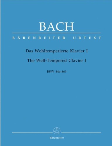 Jan Sebastian Bach - Das Wohltemperierte Klavier 1 - BWV 846-869 - Well-Tempered Clavier - klawesyn właściwie temperowany (Alfred Durr)