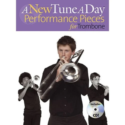 A New Tune A Day: Performance Pieces for Trombone - nuty na puzon (+ płyta CD)