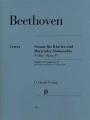 Ludwig van Beethoven: Sonata F-dur op. 17 for Horn (Cello) and Piano - nuty na róg lub wiolonczelę z fortepianem