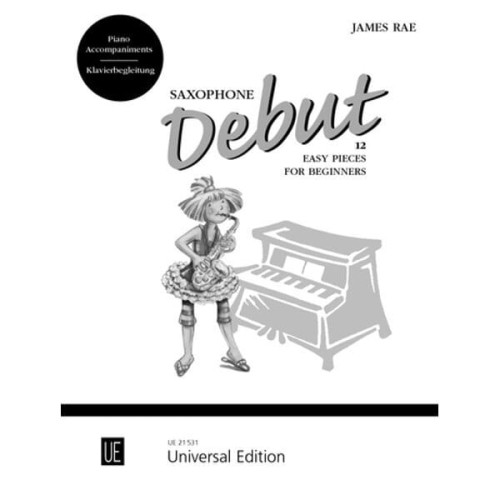 James Rae: Saxophone Debut - akompaniament fortepianowy - nuty na fortepian