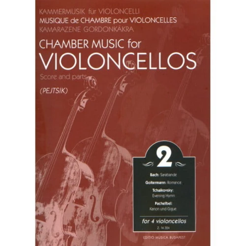 Chamber Music for violoncellos 2 - Arpad Pejtsik - muzyka kameralna na 4 wiolonczele