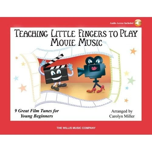 Teaching Little Fingers To Play Movie Music - Carolyn Miller - łatwe nuty na fortepian (+ audio online)