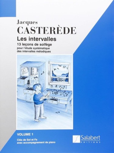 Jacques Castérède: Les Intervalles 1 - ćwiczenia solfeżowe