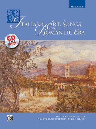 Italian Art Songs Of The Romantic Era for Medium / High Voice (+ płyta CD) - nuty na głos średni / wysoki z fortepianem