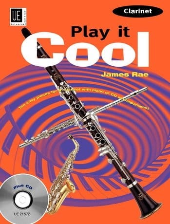 James Rae - Play it Cool - Clarinet (+ płyta CD) - nuty na klarnet z fortepianem
