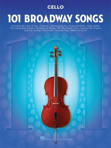 101 Broadway Songs: Cello - nuty na wiolonczelę