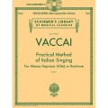 Nicola Vaccai: Practical Method Of Italian Singing - For Mezzo-Soprano (Alto) Or Baritone - praktyczna metoda śpiewu włoskiego - głos niski (+ audio online)
