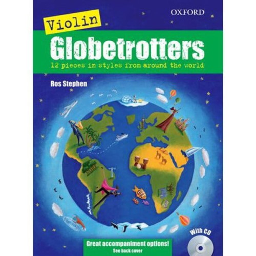 Violin Globetrotters - 12 utworów z różnych stron świata na skrzypce - Ros Stephen (+ płyta CD)