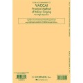 Nicola Vaccai: Practical Method Of Italian Singing - For High Soprano - praktyczna metoda śpiewu włoskiego - głos wysoki (+ audio online)
