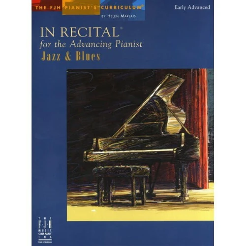 In Recital for the Advancing Pianist: Jazz & Blues - Helen Marlais - nuty na fortepian