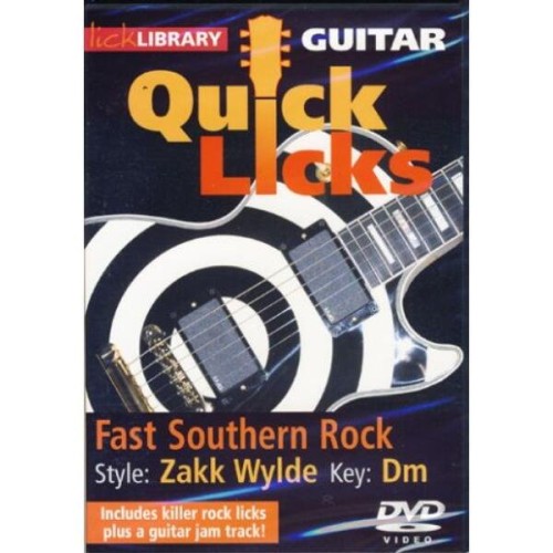Lick Library - Quick Licks - Zakk Wylde Fast Southern Rock - Andy James (DVD)