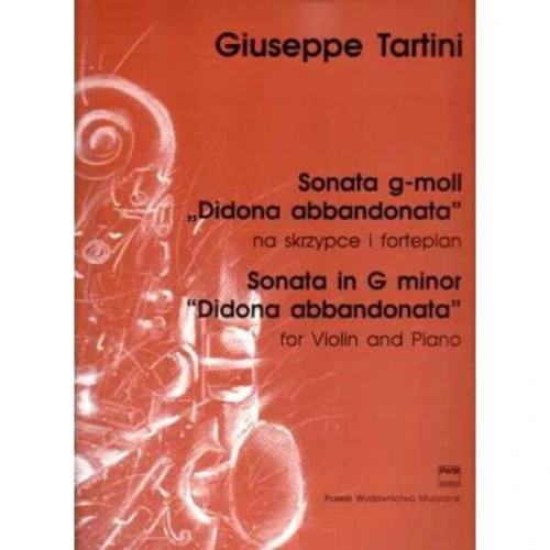 Sonata g-moll Didona abbandonata na skrzypce i fortepian - nuty na skrzypce - Giuseppe Tartini