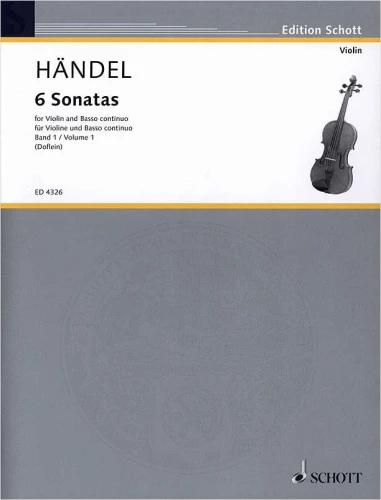 George Friedrich Handel - 6 Sonat na skrzypce i basso continuo cz 1