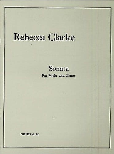 Rebecca Clarke: Sonata for Viola and Piano - nuty na altówkę i fortepian