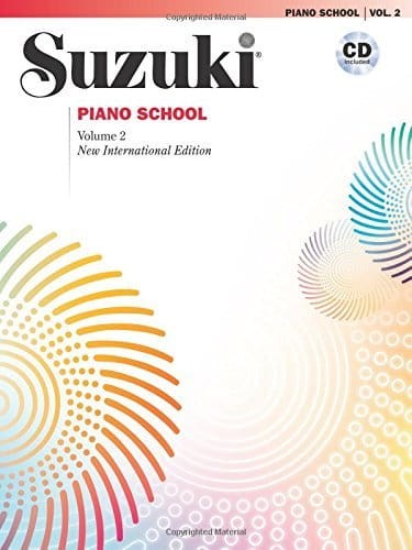 Suzuki Piano School 2 (+ płyta CD) - podręcznik do nauki gry na pianinie metodą Suzuki
