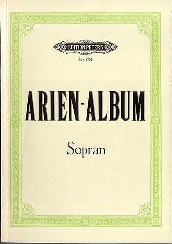 Arien-Album fur Sopran - słynne arie na sopran z fortepianem