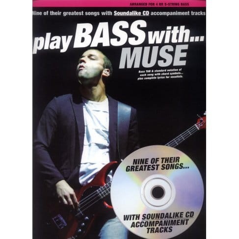 Play Bass with Muse - nuty i tabulatury na gitarę basową (+płyta CD)