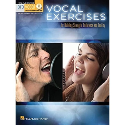 Pro Vocal: Vocal Exercises For Building Strength, Endurance And Facility - nuty na głos z tekstem i akordami gitarowymi (+ audio online)