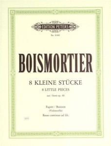 Doflein Erich: 8 Little Pieces from op. 40 na fagot lub wiolonczelę z fortepianem