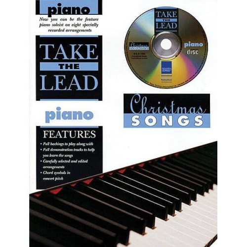 Take The Lead Christmas Songs for Piano - Antonio Carlos Jobim - nuty na fortepian do kolęd i pastorałek (+ płyta CD)