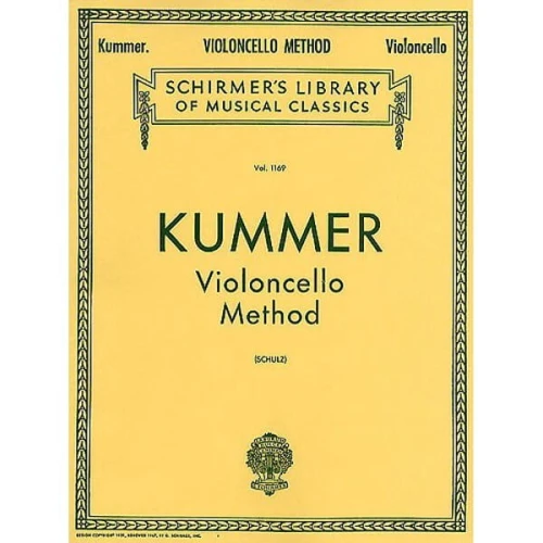 Violoncello Method - Friedrich August Kummer - szkoła na wiolonczelę