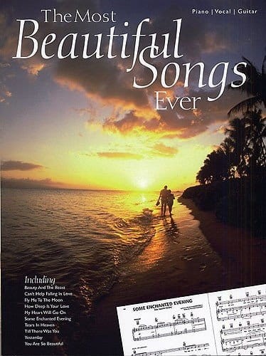 The Most Beautiful Songs Ever - nuty na fortepian, melodia i akordy gitarowe