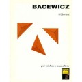 Grażyna Bacewicz: III Sonata na skrzypce i fortepian - nuty na skrzypce