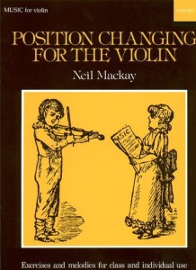 Neil Mackay: Position Changing for Violin - ćwiczenia i melodie na zmiany pozycji na skrzypce