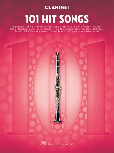 101 Hit Songs: Clarinet - nuty na klarnet