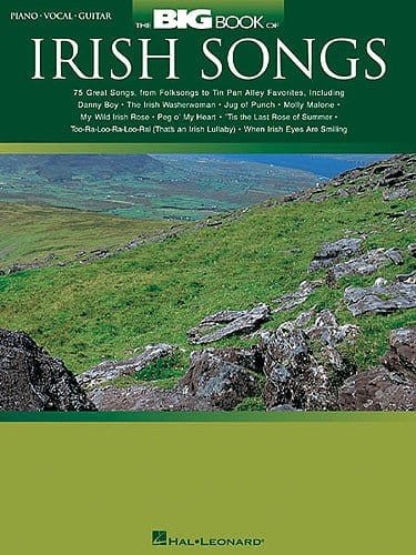 The Big Book Of Irish Songs (PVG) - nuty na fortepian, melodia, akordy gitarowe i teksty