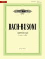 Jan Sebastian Bach, Ferruccio Busoni: Chaconne d-moll - nuty na fortepian