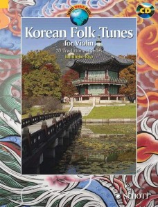 Korean Folk Tunes for Violin (+ płyta CD) - Kunihiko Ryo - 20 tradycyjnych koreańskich melodii - nuty na skrzypce