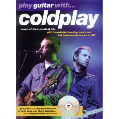 Play Guitar with Coldplay - nuty i tabulatury na gitarę elektryczną (+ płyta CD)
