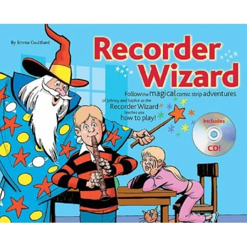 Recorder Wizard - Emma Coulthardy - szkoła na flet prosty dla dzieci (+ płyta CD)
