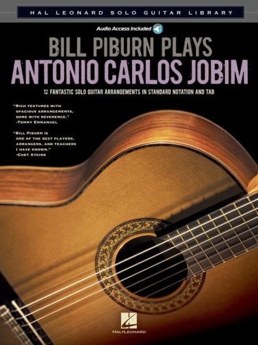 Bill Piburn Plays Antonio Carlos Jobim (+ audio online) - nuty i tabulatury na gitarę klasyczną