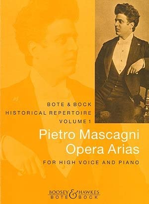 Pietro Mascagni: Opera Arias for High Voice and Piano - nuty na głos wysoki z fortepianem