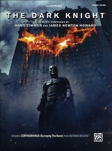 Hans Zimmer, James Newton Howard: The Dark Knight - muzyka z filmu Mroczny Rycerz na fortepian solo