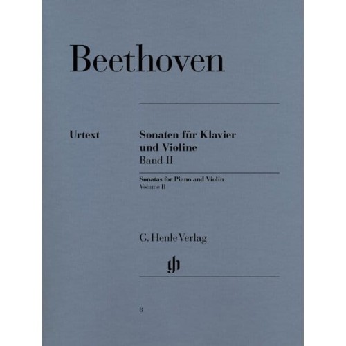 Ludvig van Beethoven: Sonatas for Piano and Violin 2 - sonaty skrzypcowe - nuty na skrzypce z fortepianem