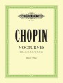 Fryderyk Chopin: Nocturnes - Nokturny - nuty na fortepian (Bronisław von Poźniak, Herrmann Scholtz)