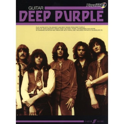 Authentic Playalong Guitar - Deep Purple - nuty i tabulatury na gitarę elektryczną (+ płyta CD)