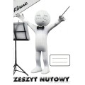 Zeszyt nutowy A4 pionowy - 32 kartkowy