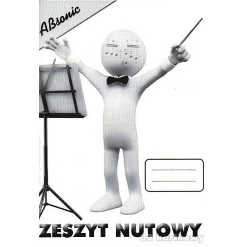 Zeszyt nutowy A4 pionowy - 32 kartkowy
