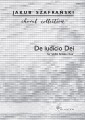 De iudicio Dei - Jakub Szafrański - nuty na chór żeński SASA
