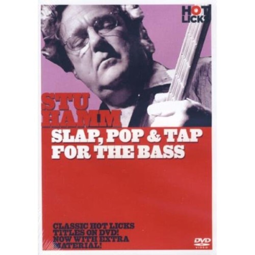 Hot Licks: Stu Hamm - Slap, Pop & Tap for The Bass - szkoła gry na gitarze baowej (DVD)